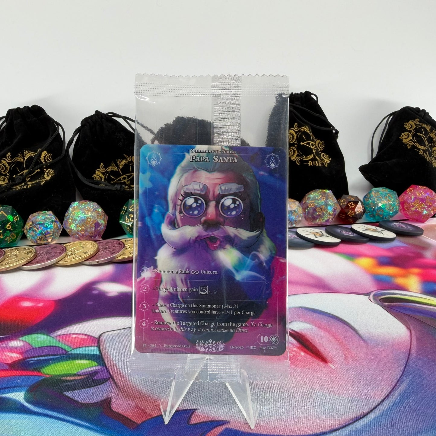 #1175 Papa Santa | Pt - 364 | Depth Lenticular | Prestige 2025 Sealed Pack | Rare (EN)