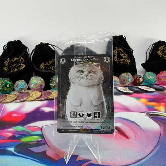 #1181 Cotton Candy Cat *3rd PLACE* | T1/005 | Holo | Promo Sealed Pack | Rare (EN)