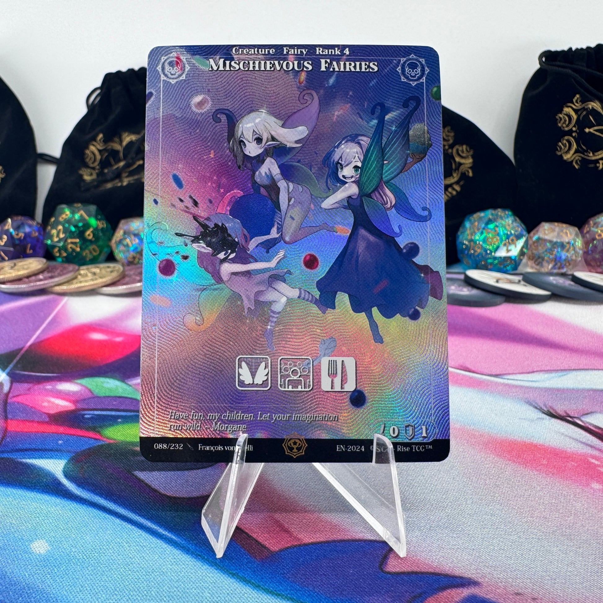 #1407 Mischievous Fairies | 088/232 | Holo | Trophy - 01 | Common (EN)