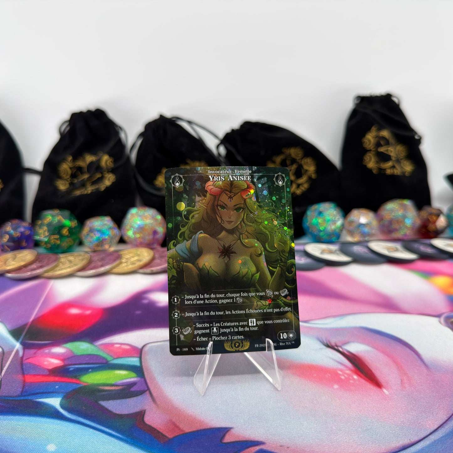 #1200 Yris Anisee | Pt - 169 | Galaxy Holo | Prestige 2025 | Rare (FR)