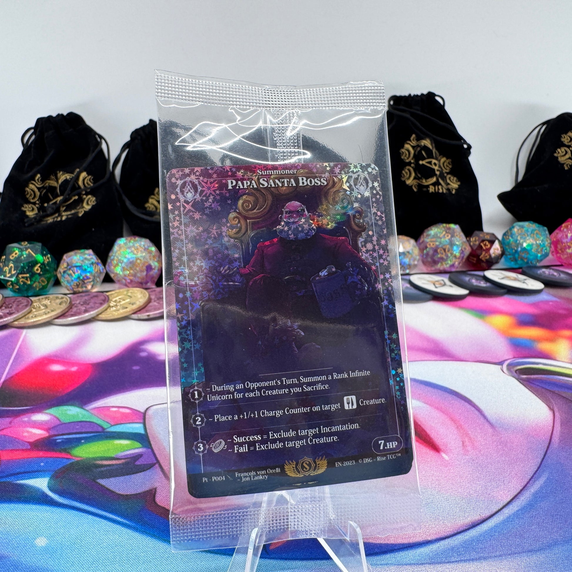 #892 Papa & Mama Santa Boss | Pt - P004 | Star Foil | Prestige 2023 Promo Sealed Pack | Rare (EN)