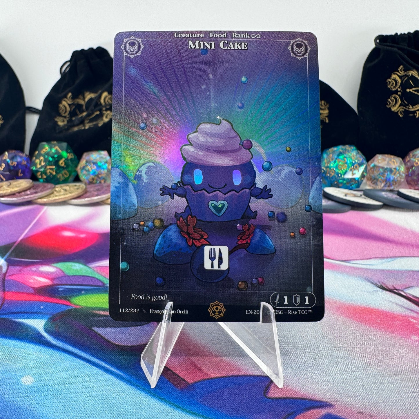 #1410 Mini Cake | 112/232 | Holo | Trophy - 01 | Common (EN)