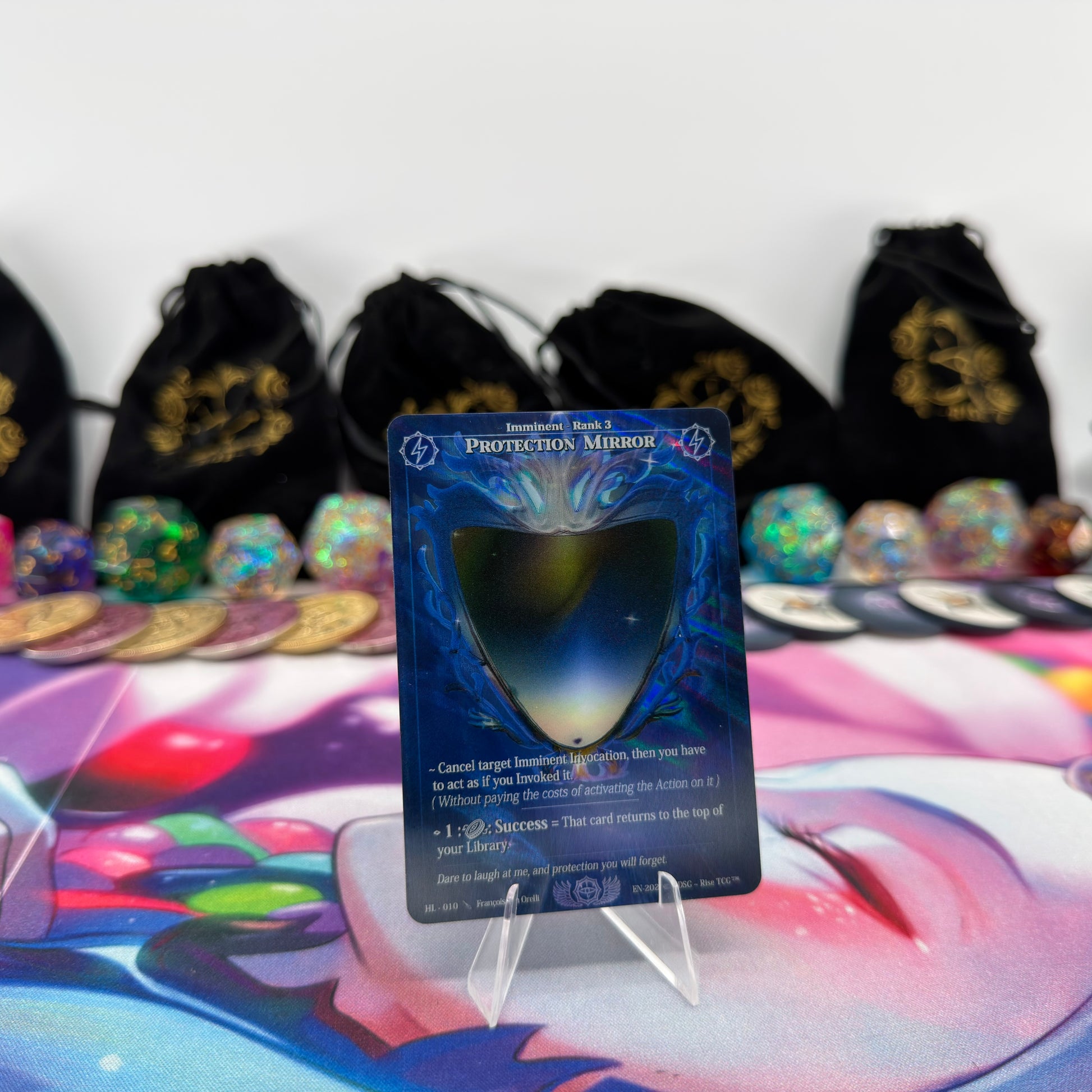 #1270 Protection Mirror | HL - 010 | Chase Depth Lenticular | Rare (EN)