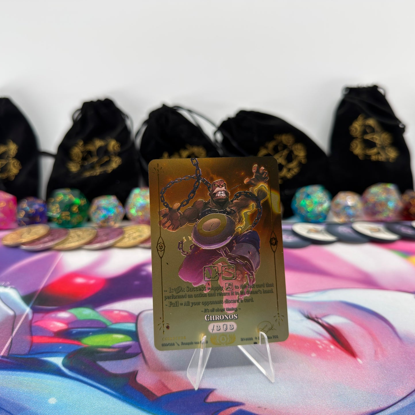 #1274 Chronos */5 | 039/306 | Gold Matte Test Collector | Vault Pack v1 | Rare (EN)