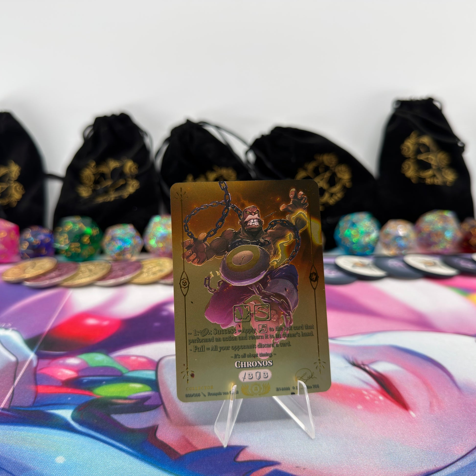 #1274 Chronos */5 | 039/306 | Gold Matte Test Collector | Vault Pack v1 | Rare (EN)