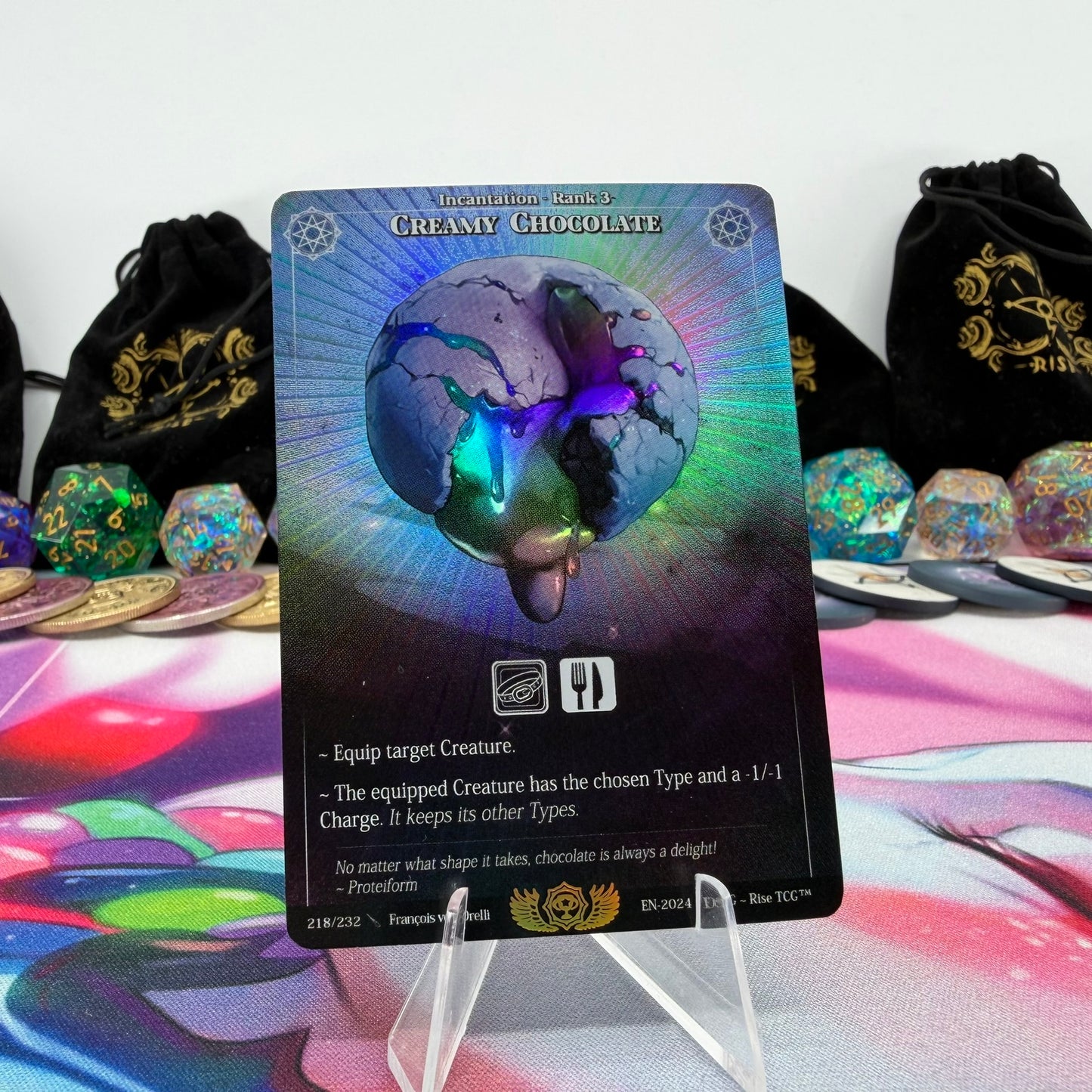 #1289 Creamy Chocolate | 218/232 | Holo | Trophy - 01 | Rare (EN)