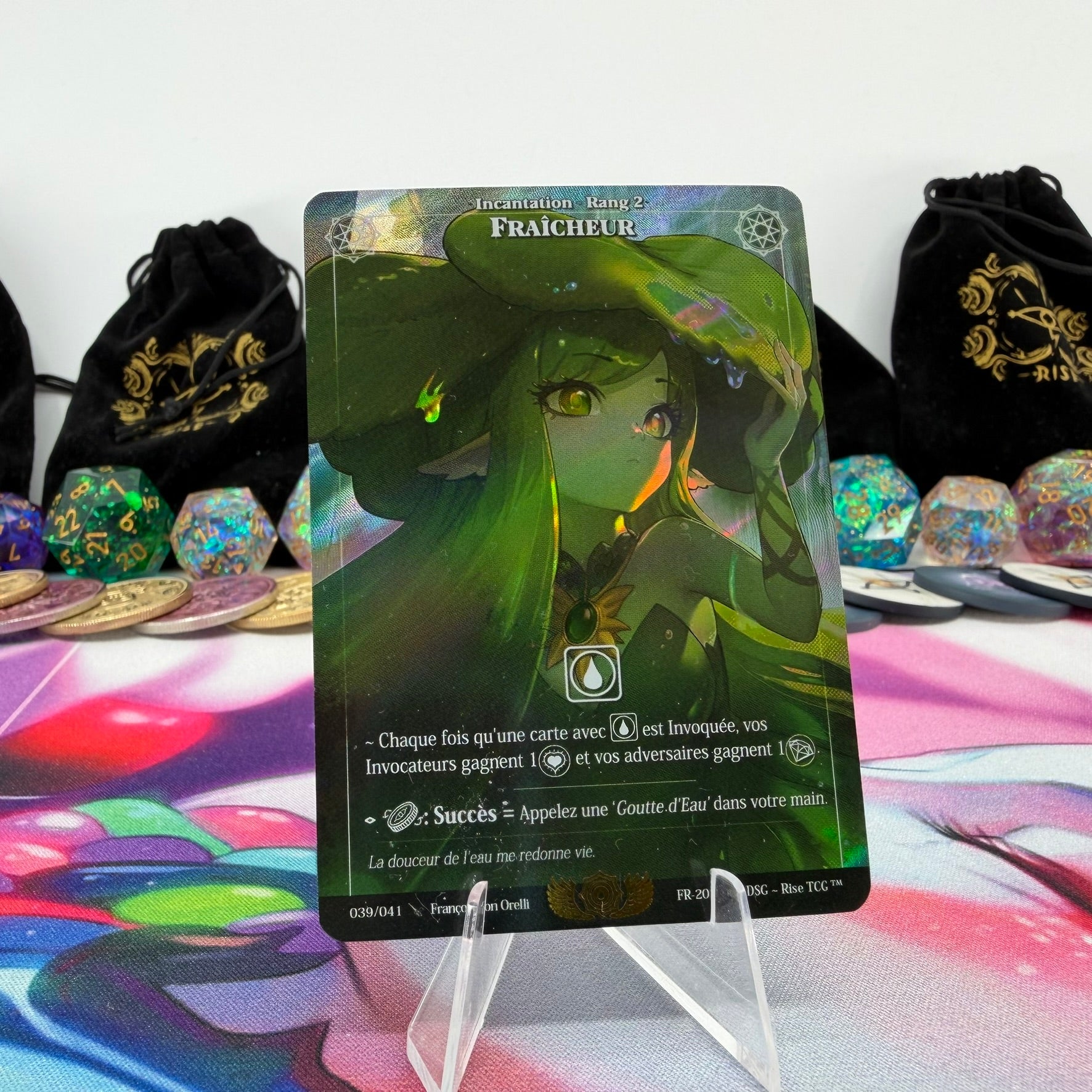 #1291 Fraicheur | 039/041 | Holo | Fresh | Rare (FR)