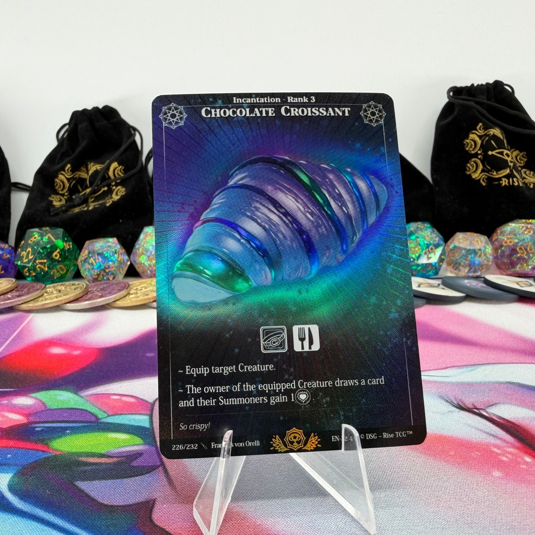 #1294 Chocolate Croissant | 226/232 | Holo | Trophy - 01 | Uncommon (EN)