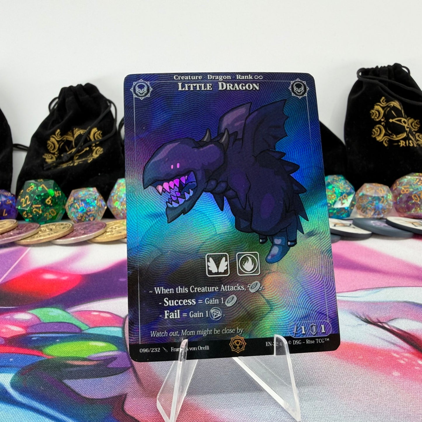 #1295 Little Dragon | 096/232 | Holo | Trophy - 01 | Common (EN)