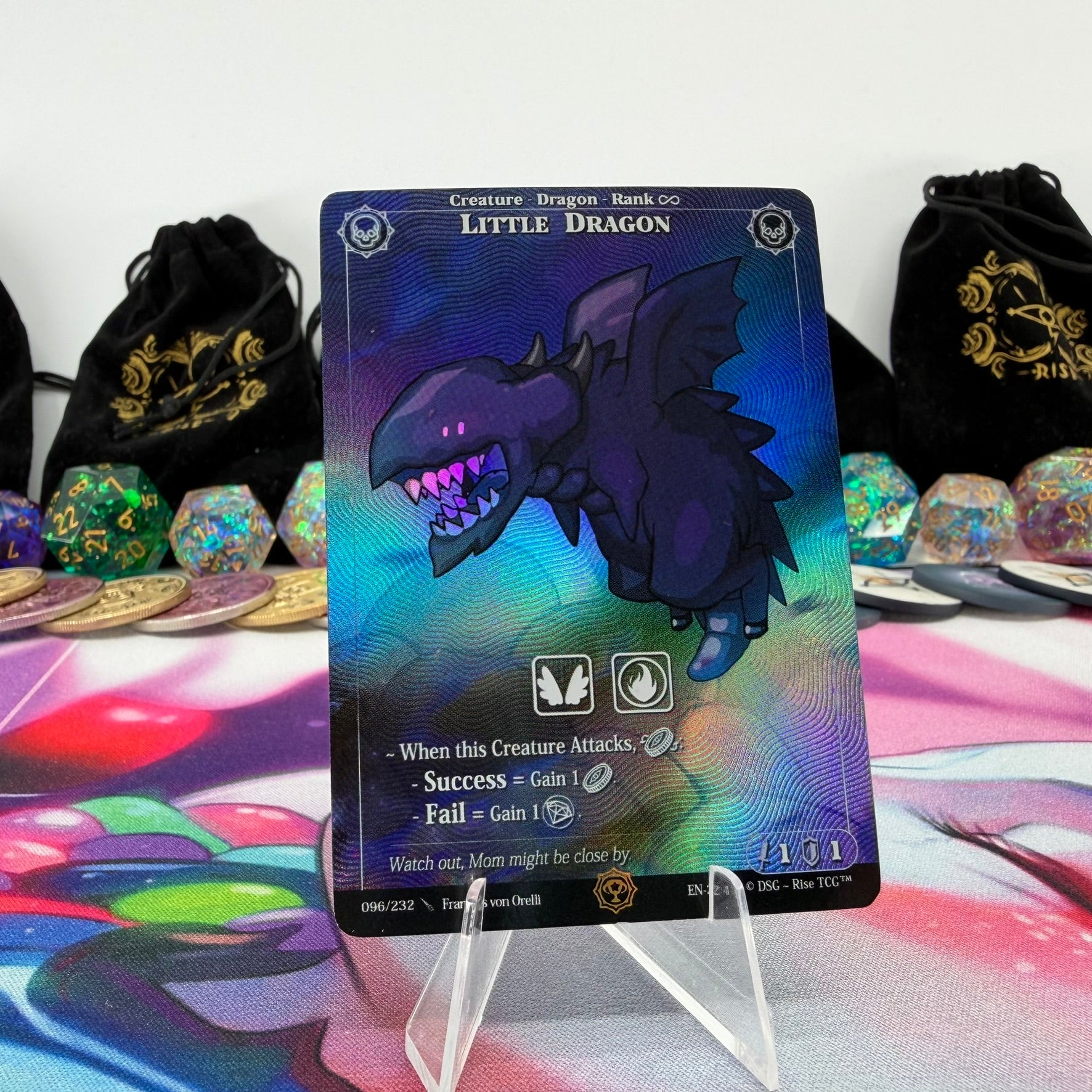 #1295 Little Dragon | 096/232 | Holo | Trophy - 01 | Common (EN)