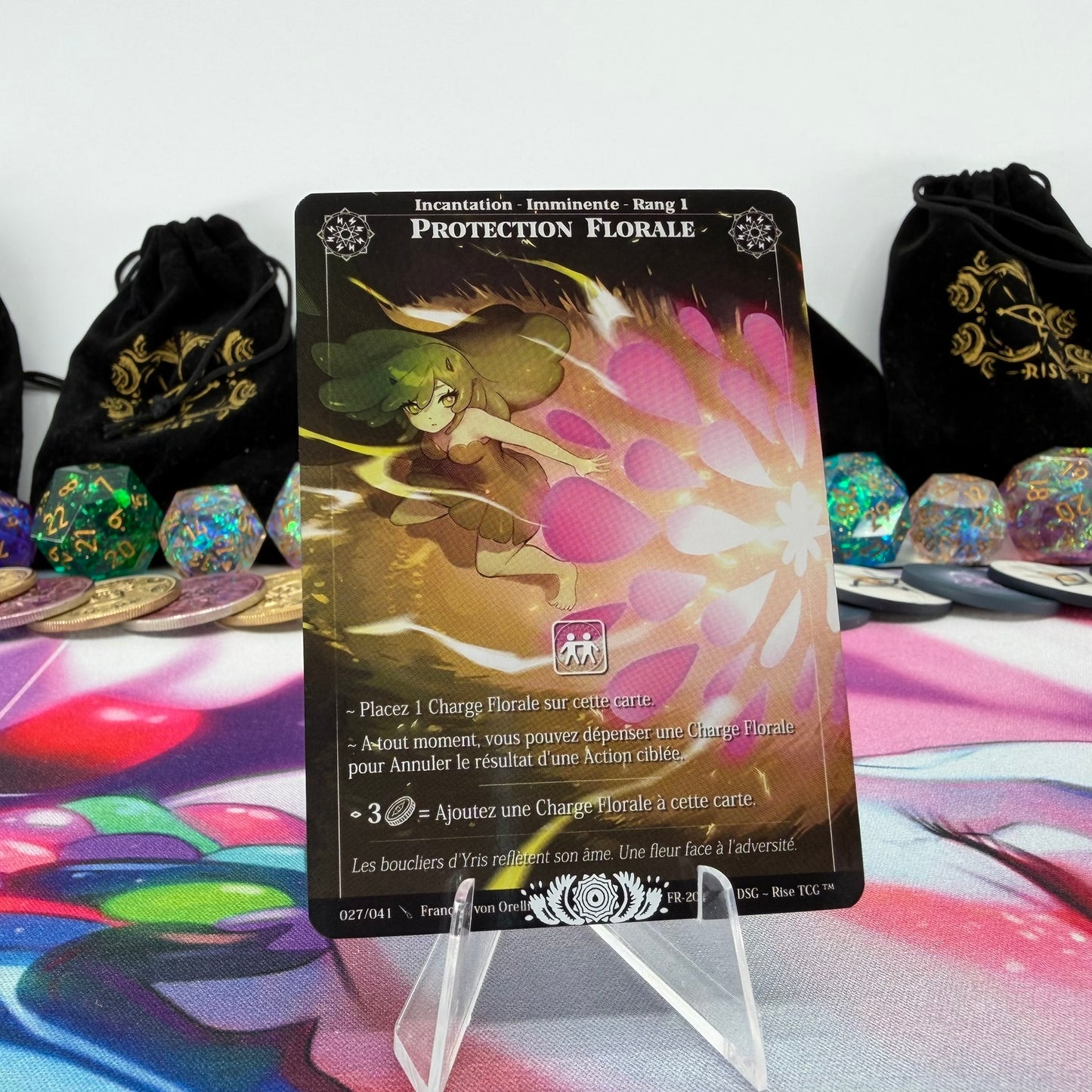 #1297 Protection Florale | 027/041 | Non Holo | Fresh | Legendary (FR)