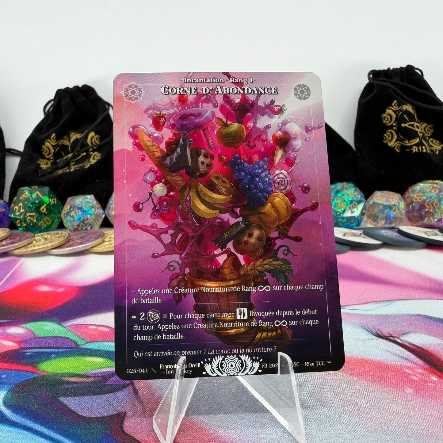 #1302 Corne D' Abondance | 025/041 | Non Holo | Fresh | Legendary (FR)