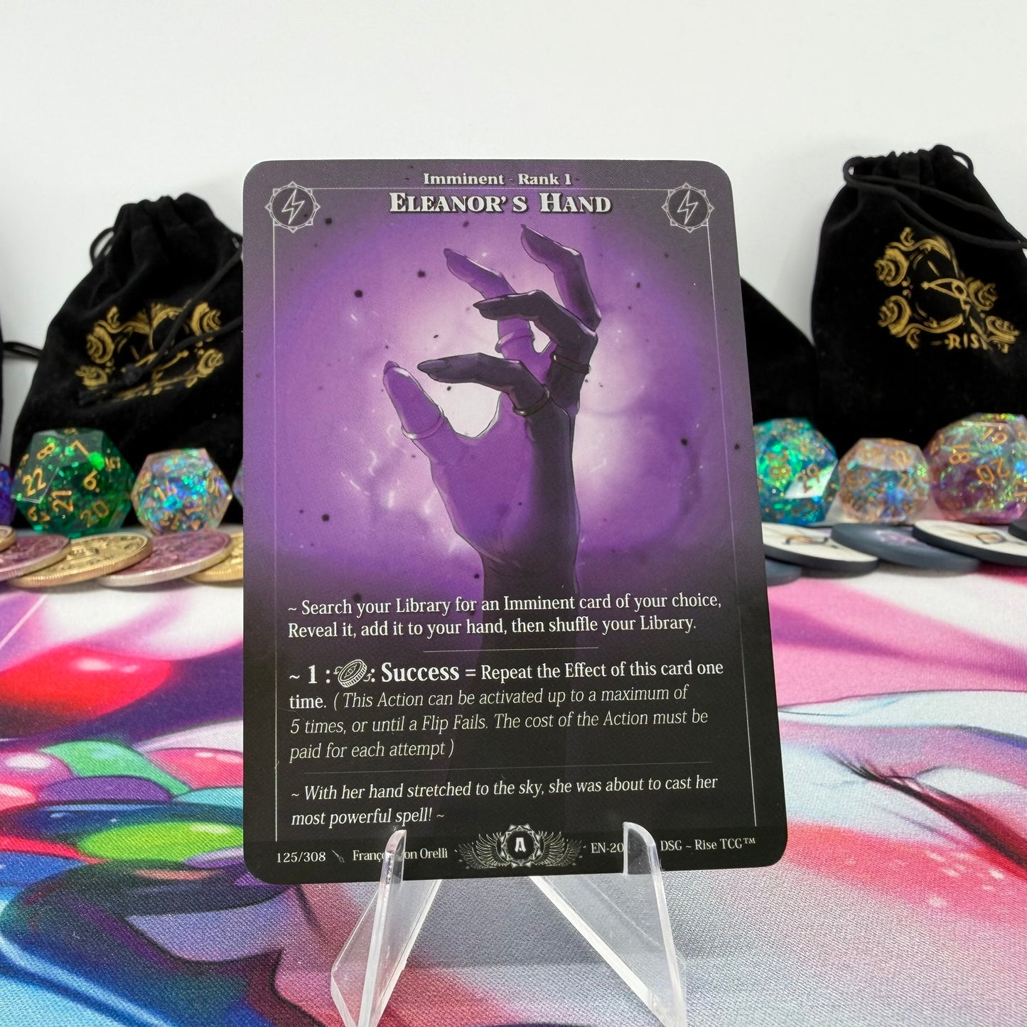 #1306 Eleanor's Hand | 125/308 | Non Holo | Alpha | Legendary (EN)