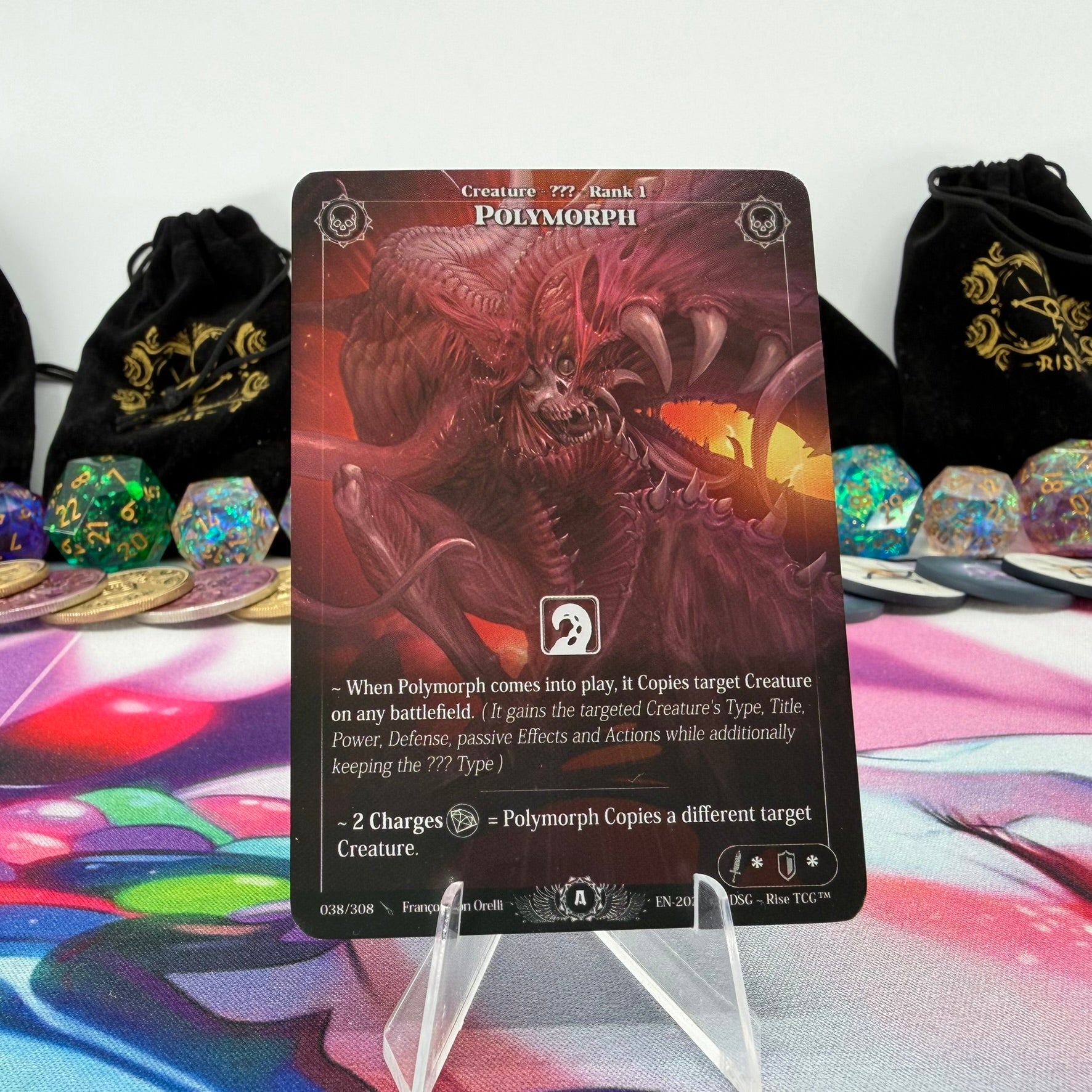 #1307 Polymorph | 038/308 | Non Holo | Alpha | Legendary (EN)