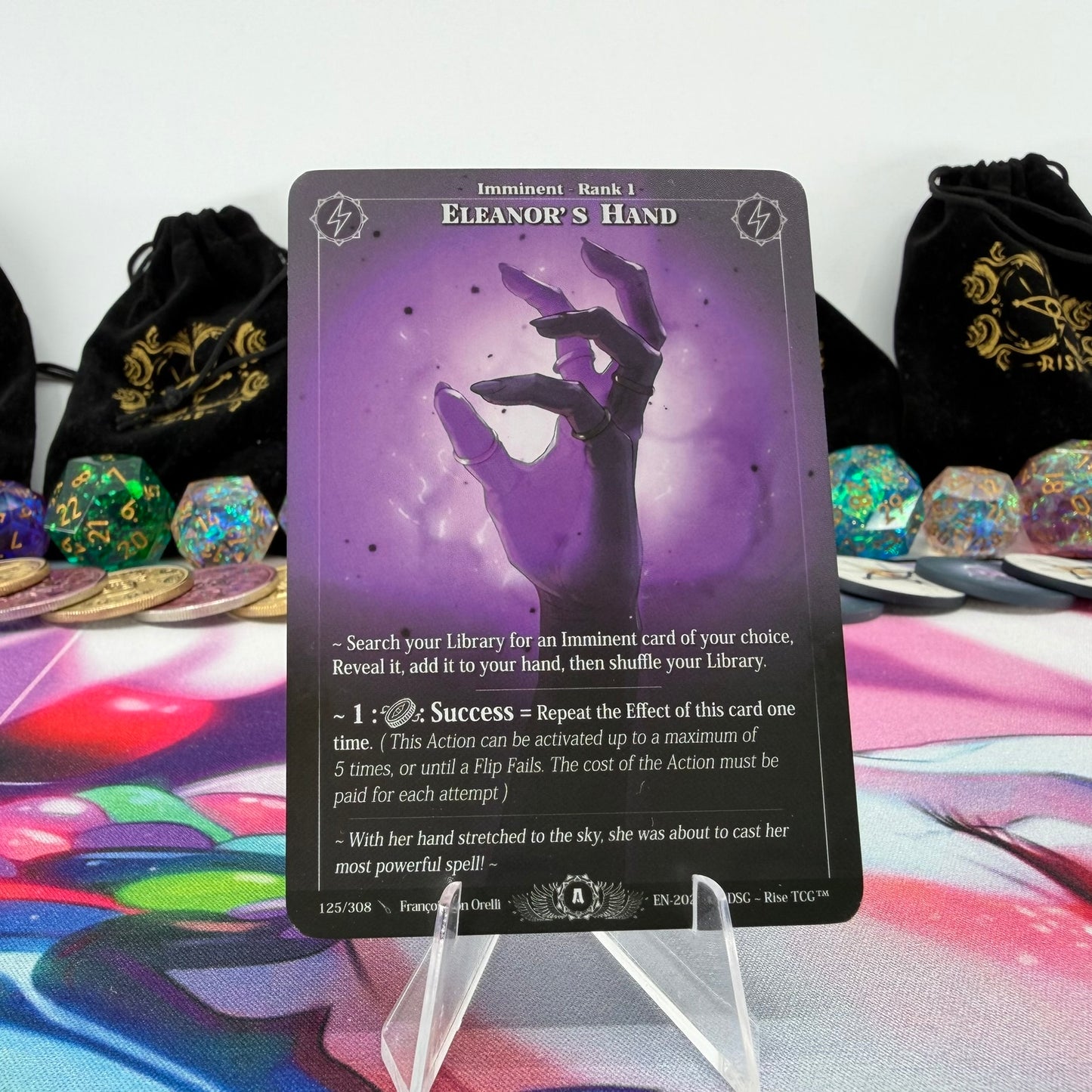 #1310 Eleanor's Hand | 125/308 | Non Holo | Alpha | Legendary (EN)
