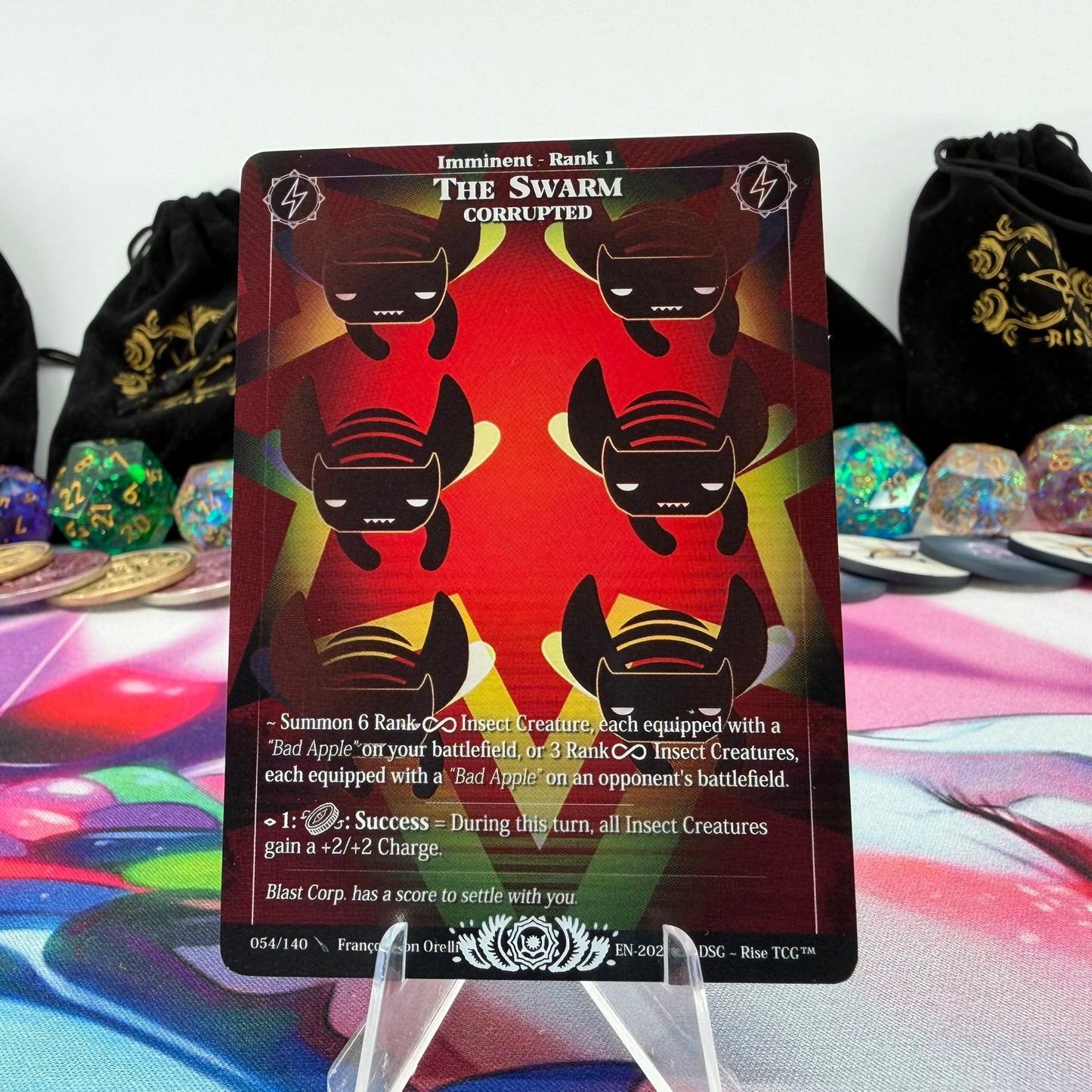 #1316 The Swarm | 054/140 | Non Holo | Corrupted | Legendary (EN)