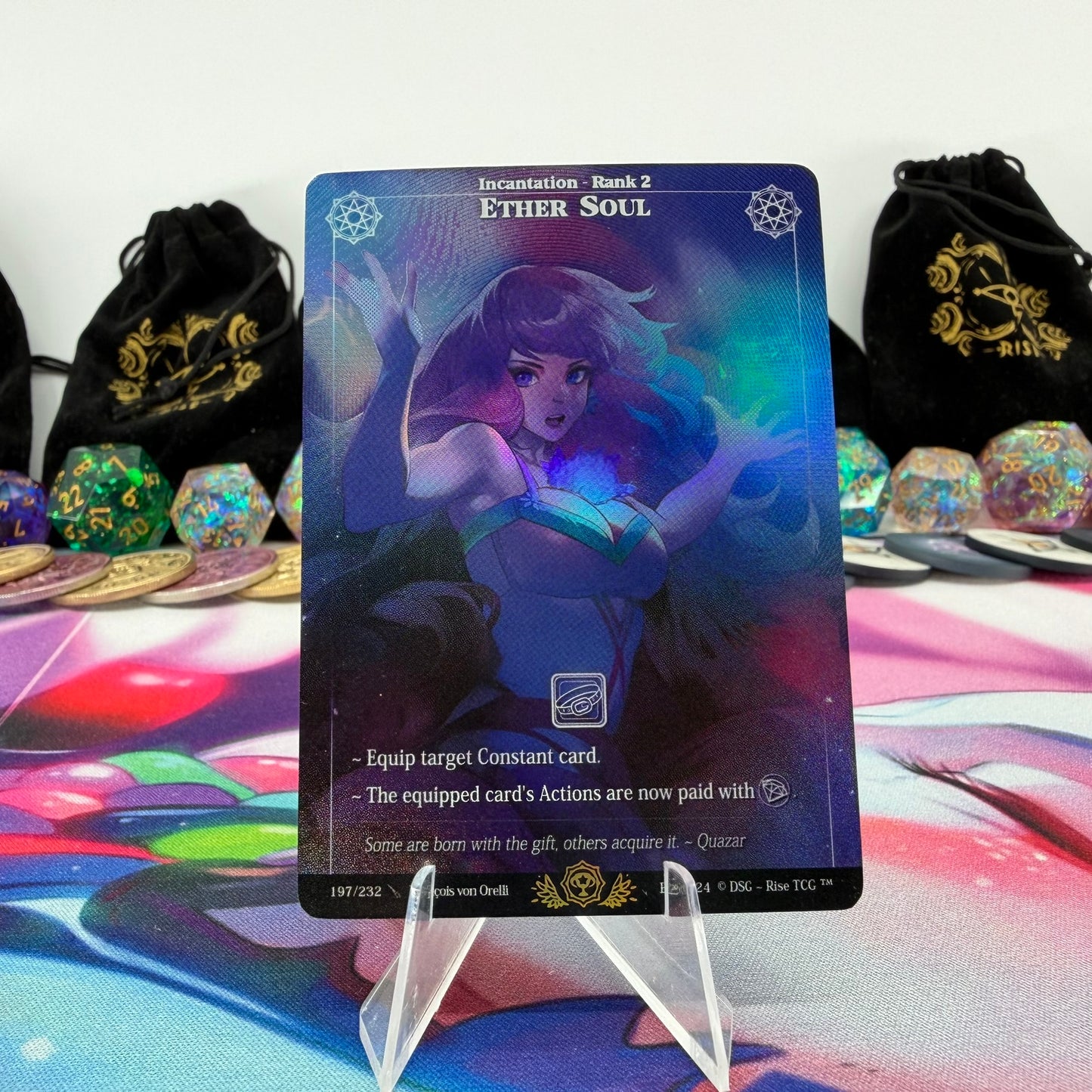 #1322 Ether Soul | 197/232 | Holo | Trophy - 01 | Uncommon (EN)