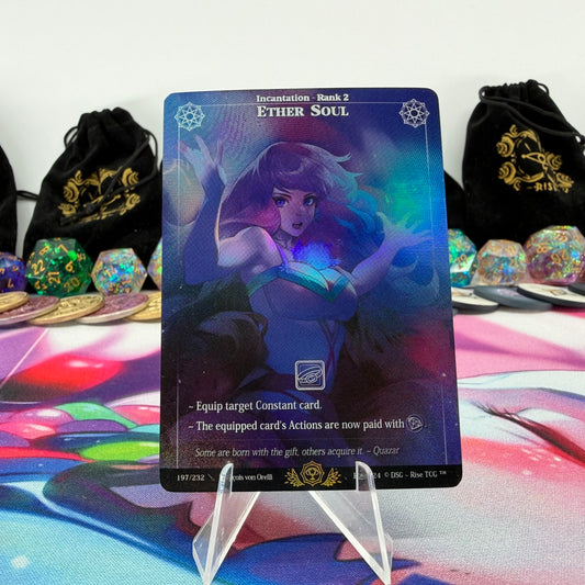 #1322 Ether Soul | 197/232 | Holo | Trophy - 01 | Uncommon (EN)