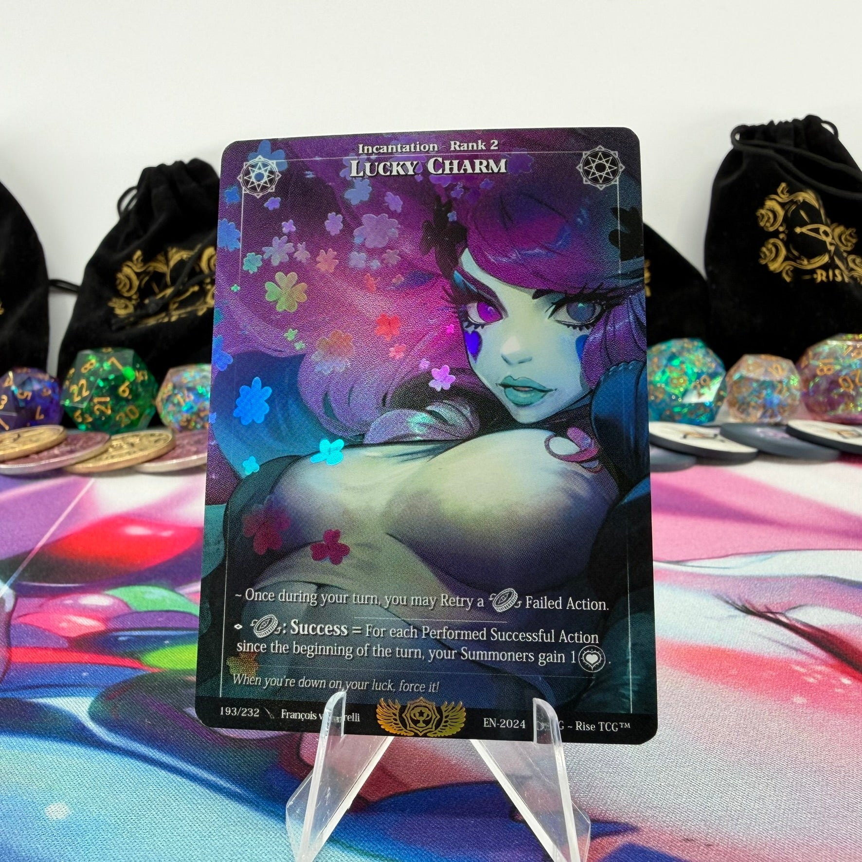 #1325 Lucky Charm | 193/232 | Holo | Trophy - 01 | Rare (EN)