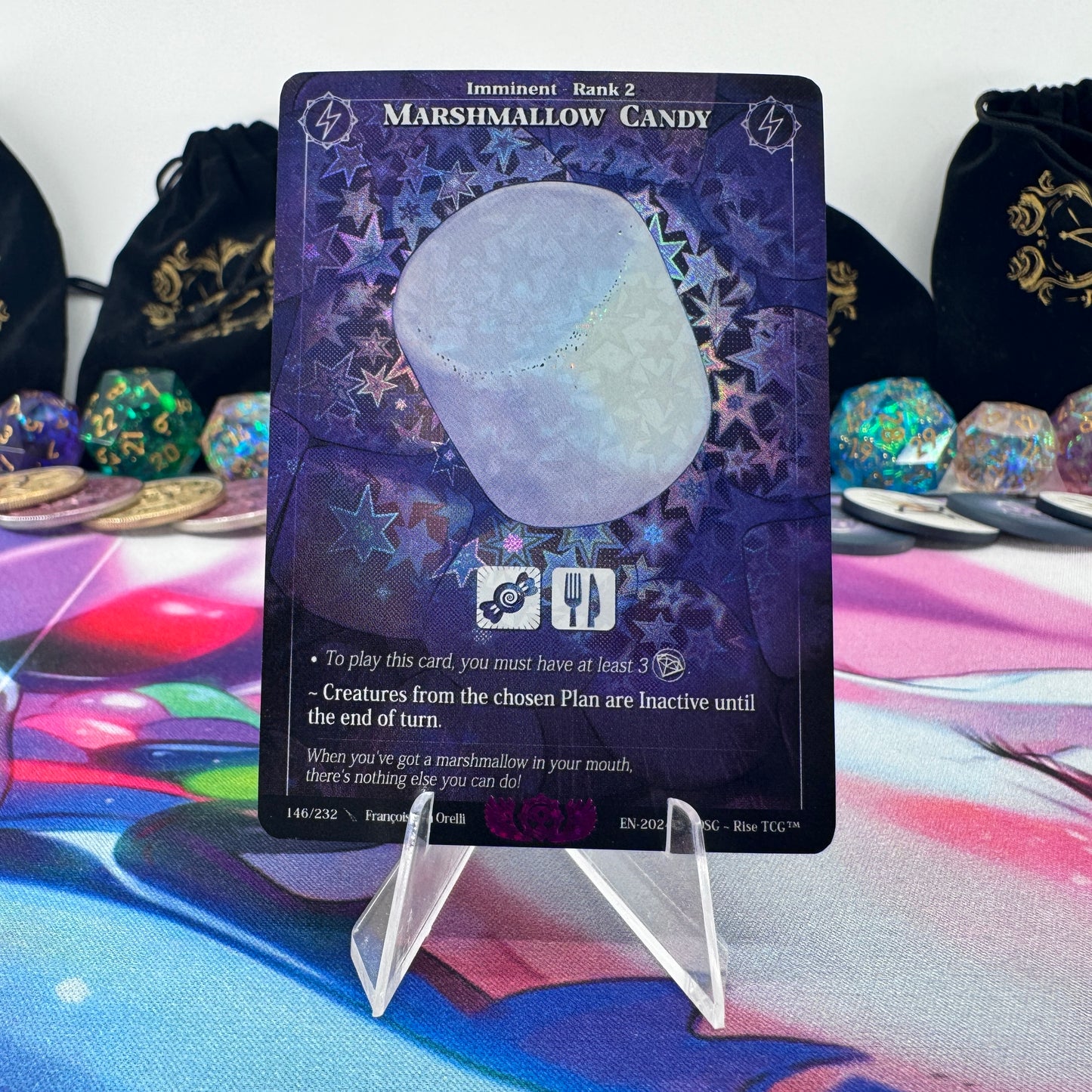 #1422 Marshmallow Candy | 146/232 | Star Holo | Trophy - 01 | Rare (EN)