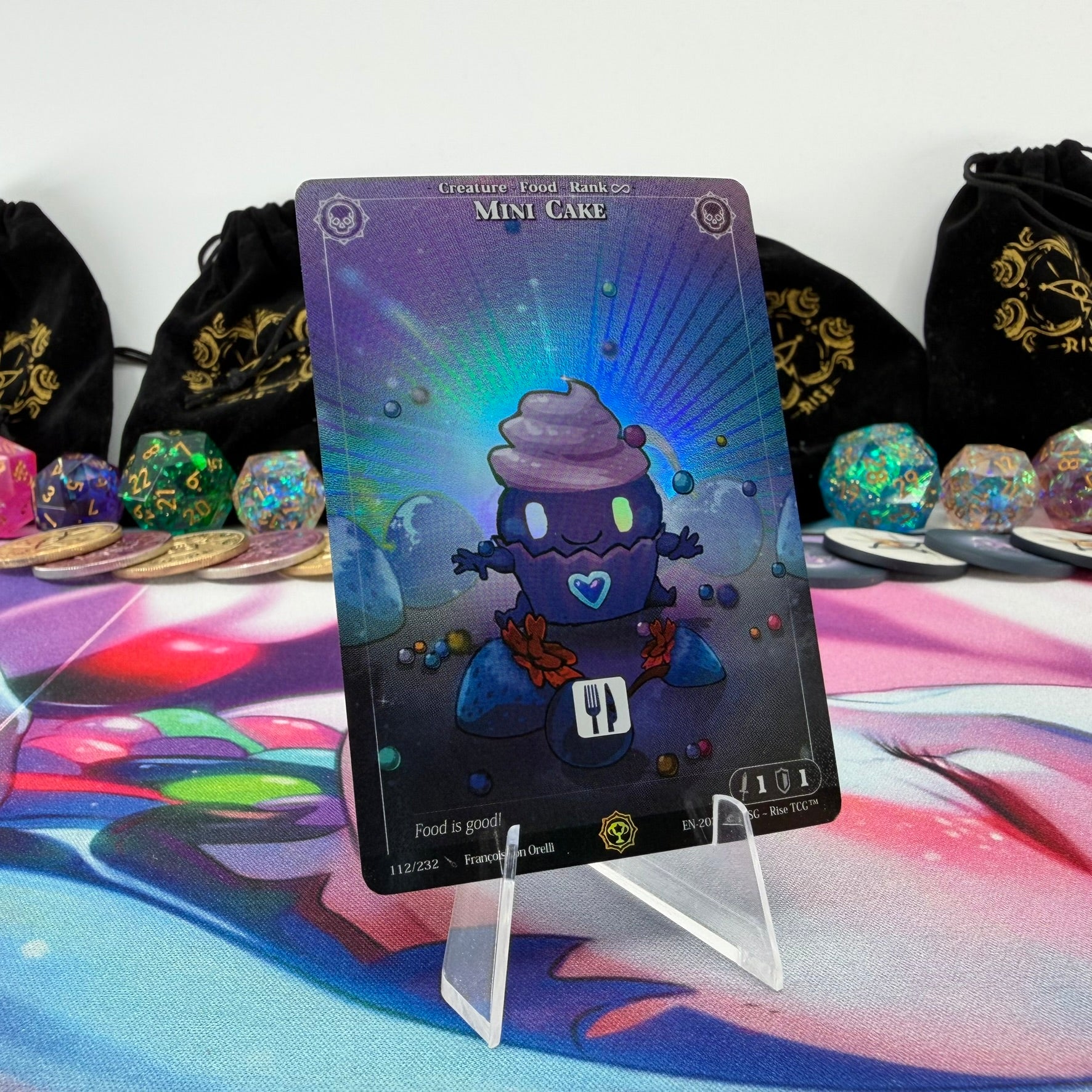 #1330 Mini Cake | 112/232 | Holo | Trophy - 01 | Common (EN)