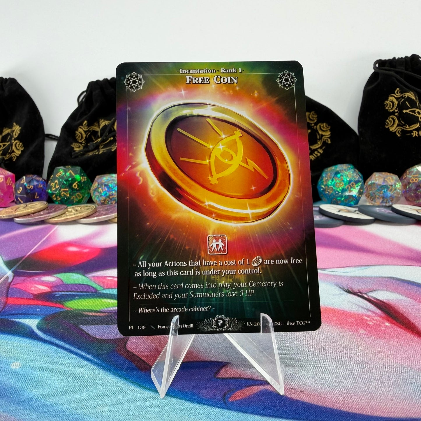#1349 Free Coin | Pt - 138 | Non Holo | Prestige 2023 | Legendary (EN)