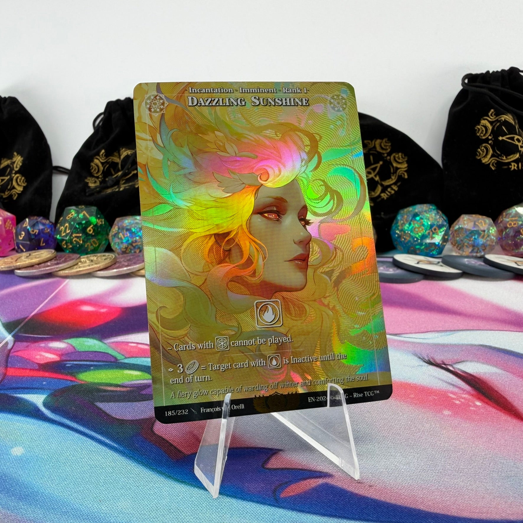 #1351 Dazzling Sunshine | 185/232 | Holo | Candypocalypse | Rare (EN)