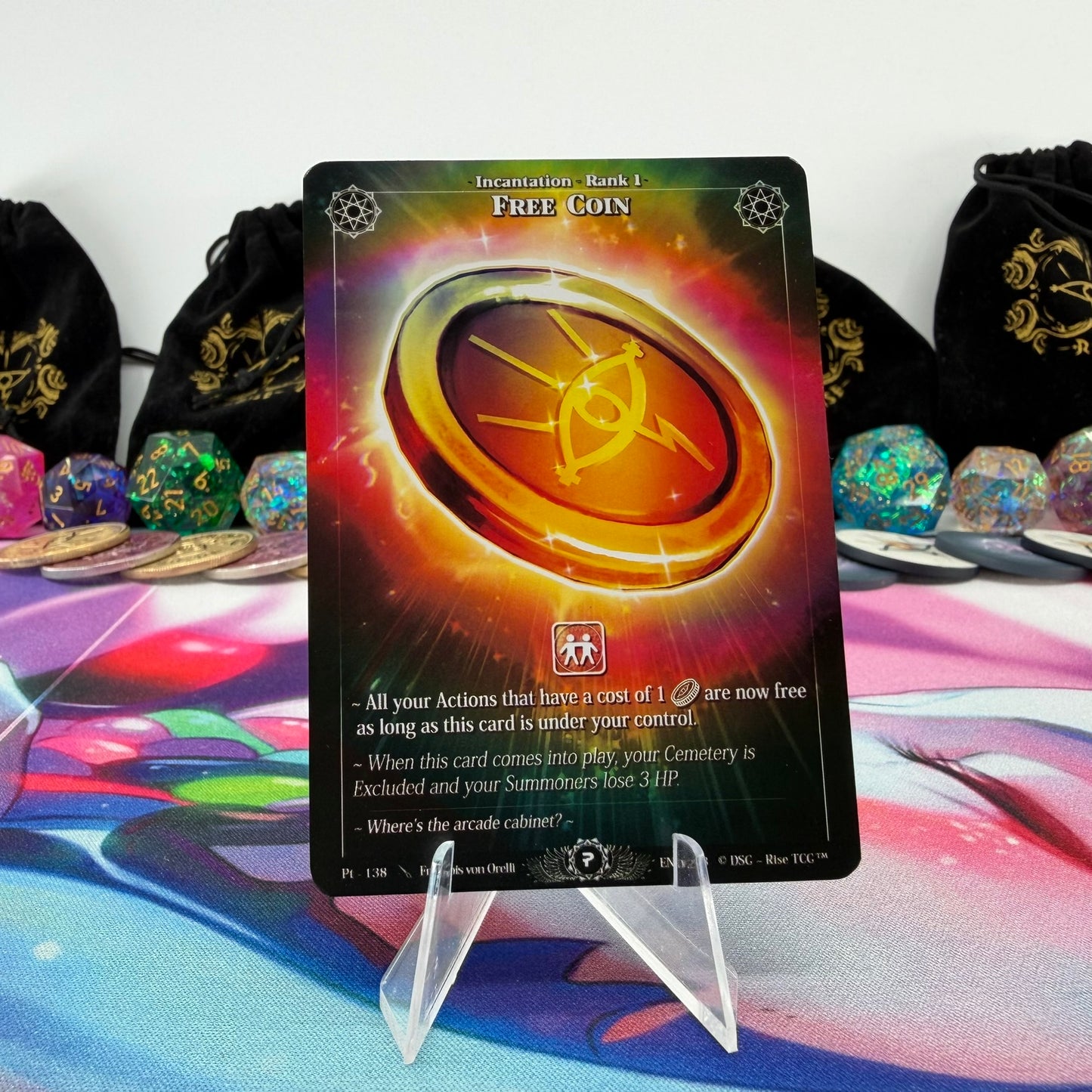 #1361 Free Coin | Pt - 138 | Non Holo | Prestige 2023 | Legendary (EN)
