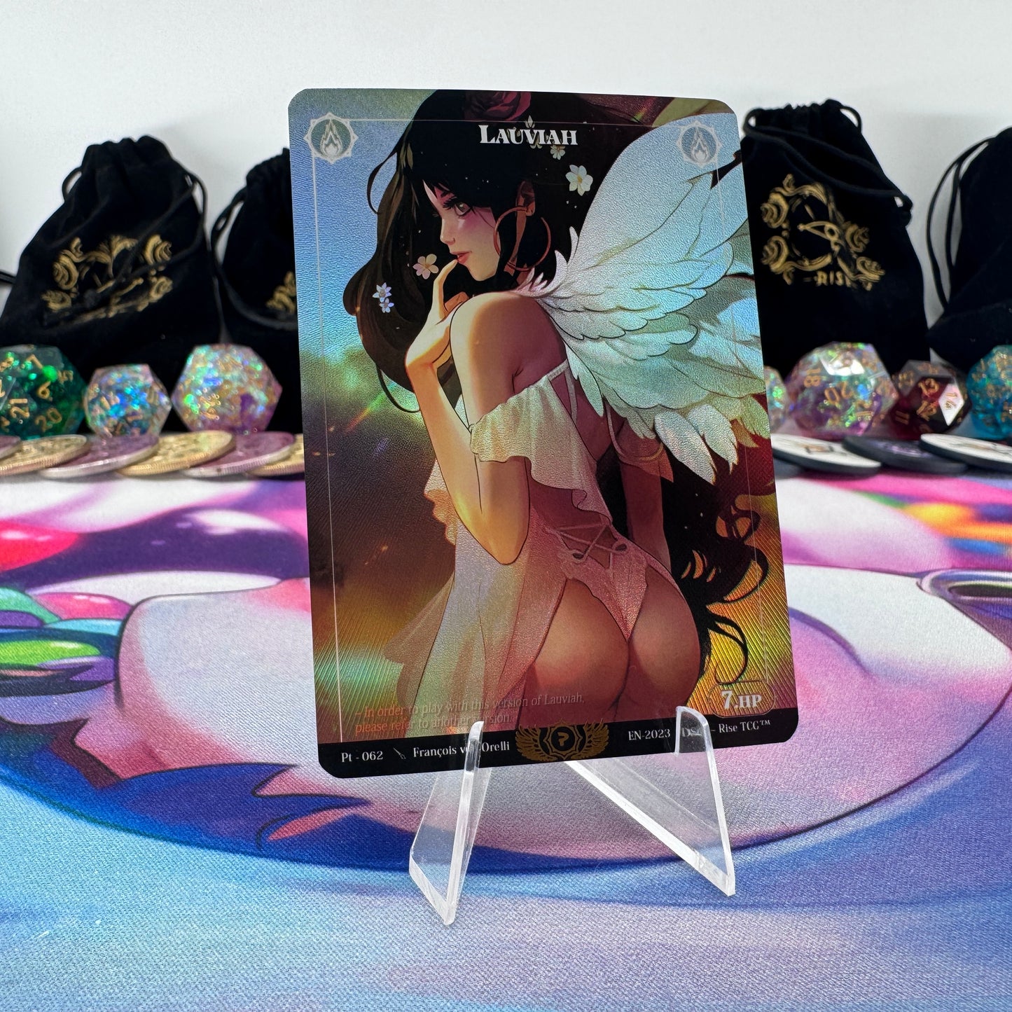 #1640 Lauviah | Pt - 062 | Pinup Holo | Prestige 2023 | Rare (EN)