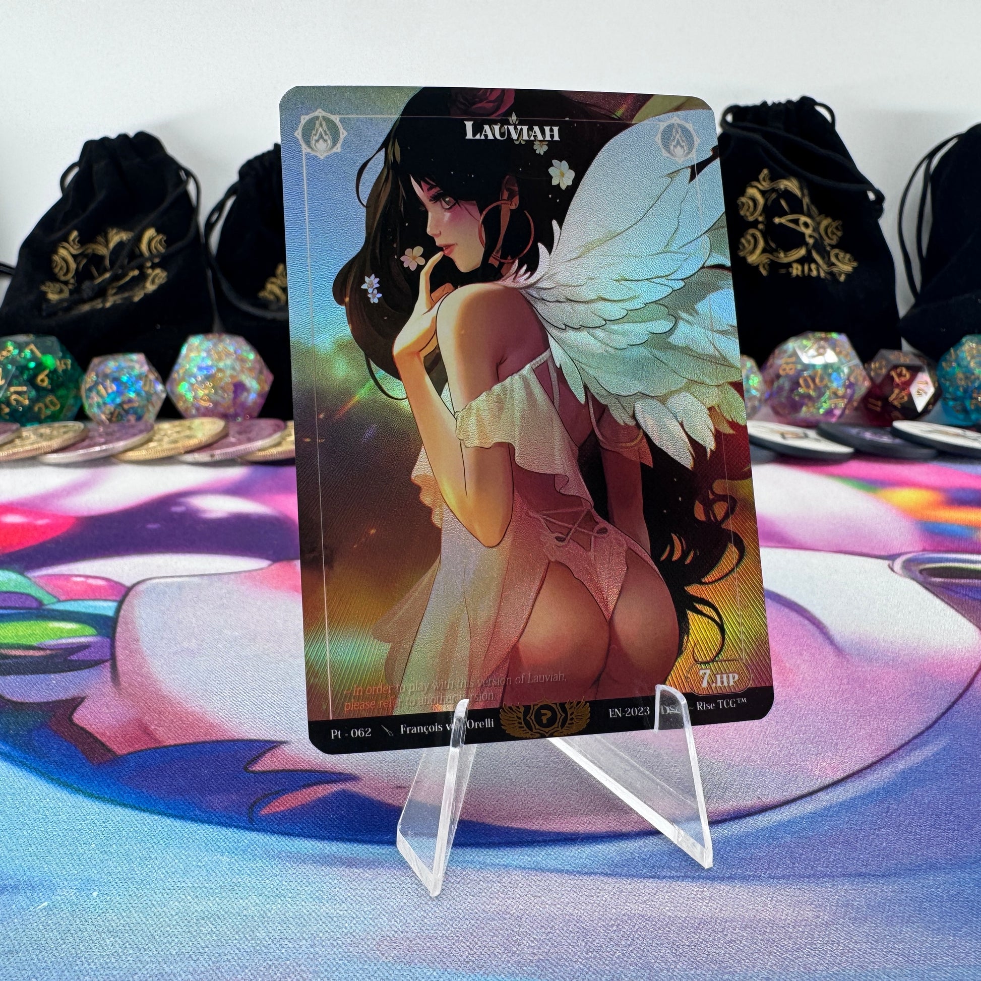 #1640 Lauviah | Pt - 062 | Pinup Holo | Prestige 2023 | Rare (EN)