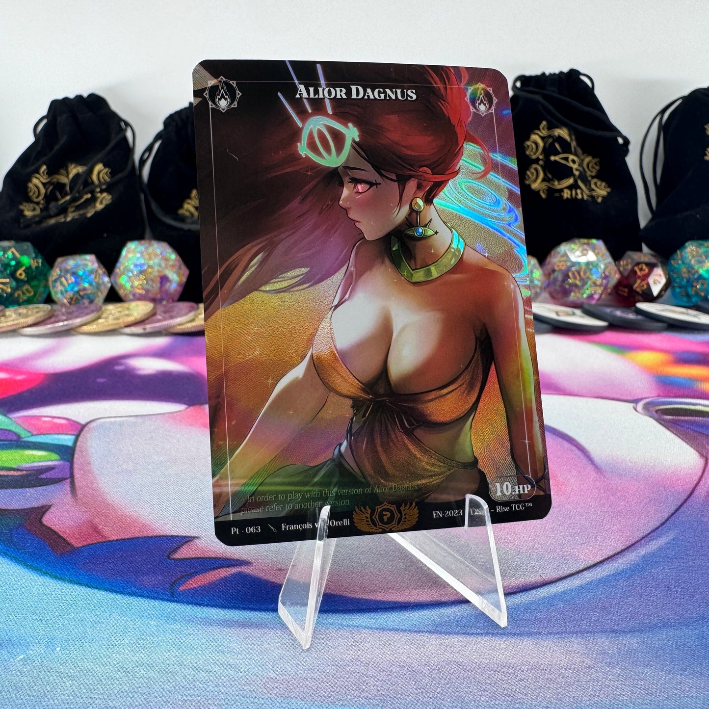#1642 Alior Dagnus | Pt - 063 | Pinup Holo | Prestige 2023 | Rare (EN)