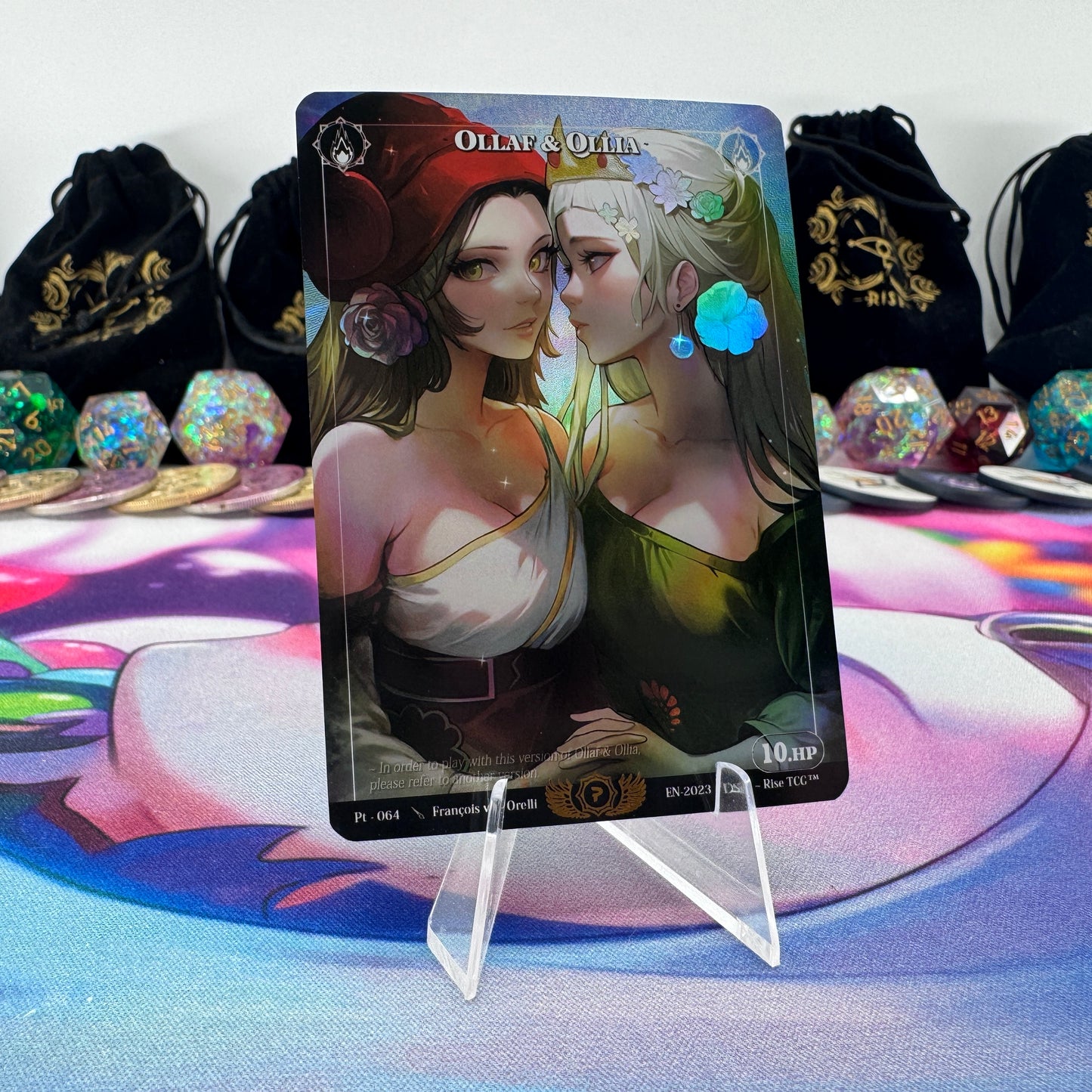 #1643 Ollaf & Ollia | Pt - 064 | Pinup Holo | Prestige 2023 | Rare (EN)