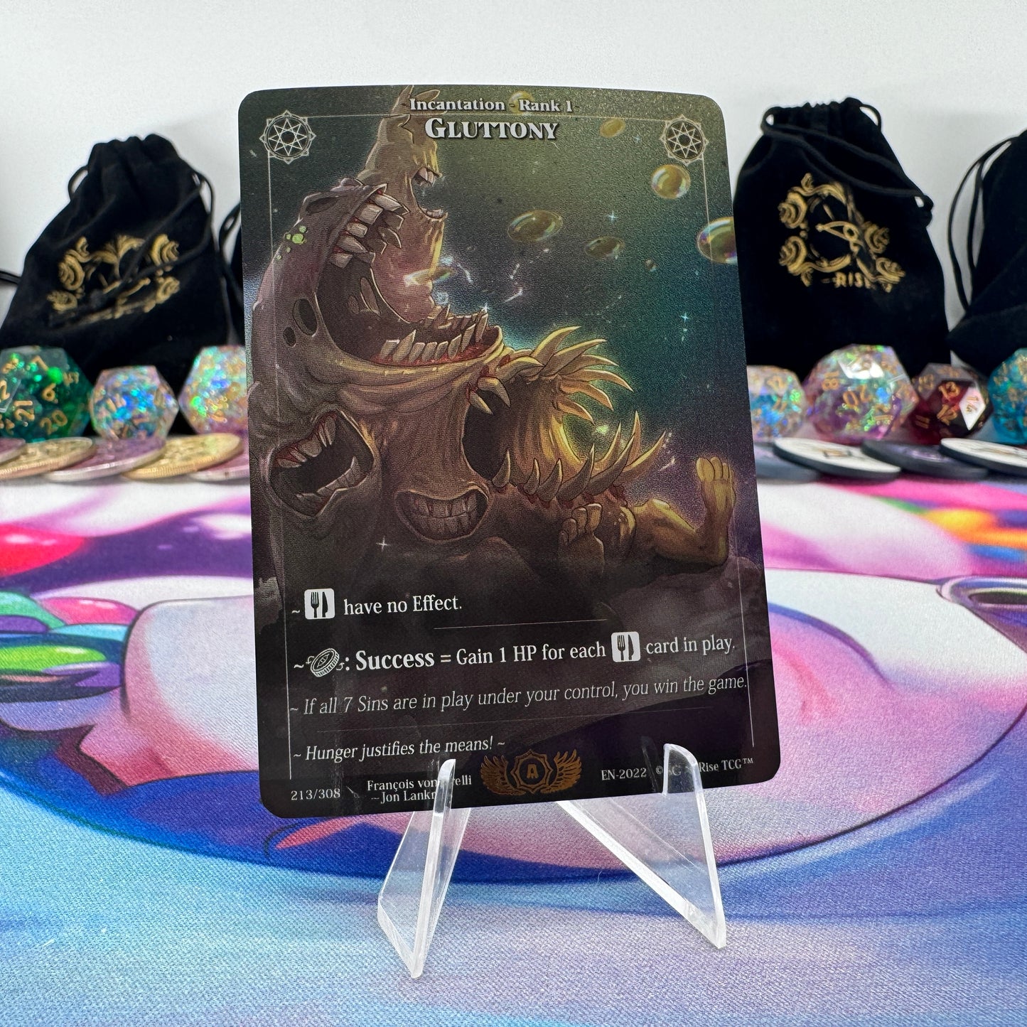#1649 Gluttony | 213/308 | Holo | Alpha | Rare (EN)