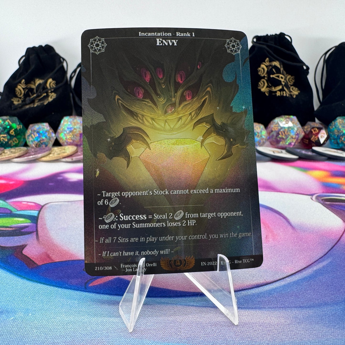 #1656 Envy | 210/308 | Holo | Alpha | Rare (EN)
