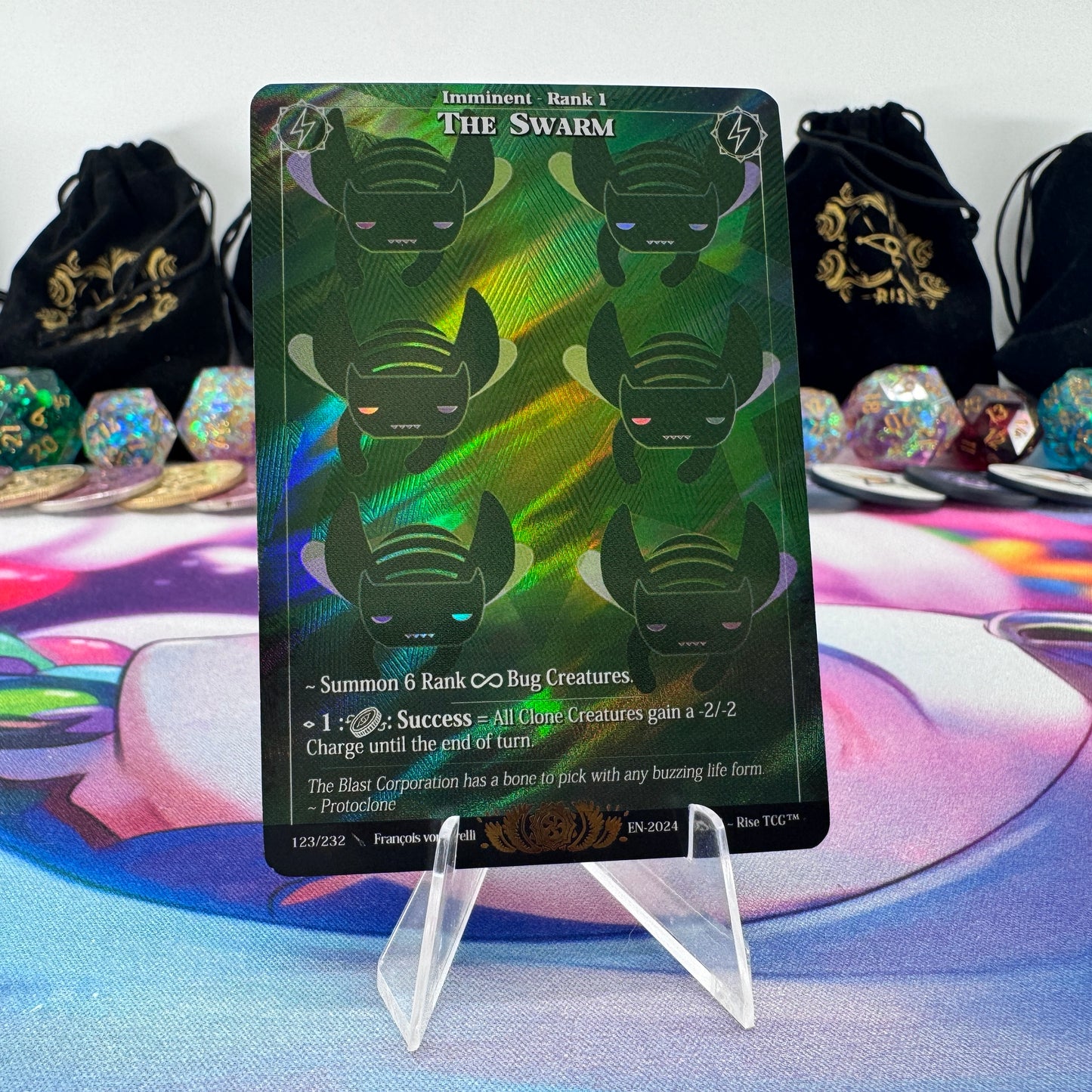 #1657 The Swarm | 123/308 | Holo | Candypocalypse | Legendary (EN)