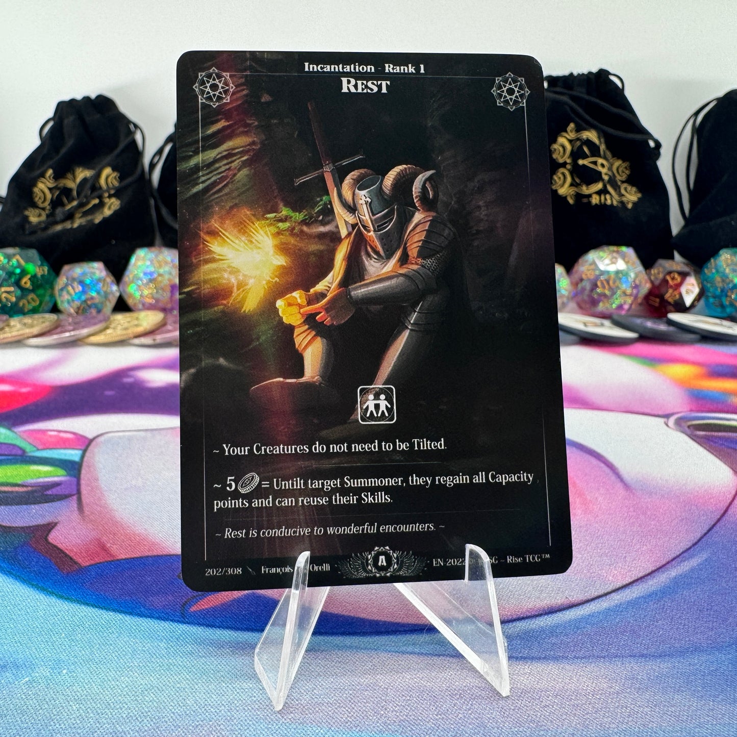#1658 Rest | 202/308 | Non Holo | Alpha | Legendary (EN)