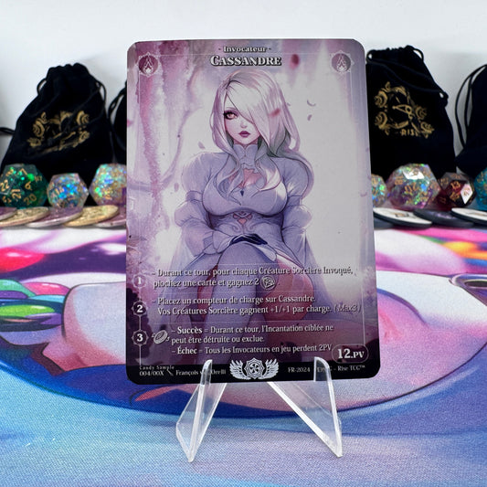 #1662 Cassandre | 004/00X | Non Holo | Candy Sample | Rare (FR)