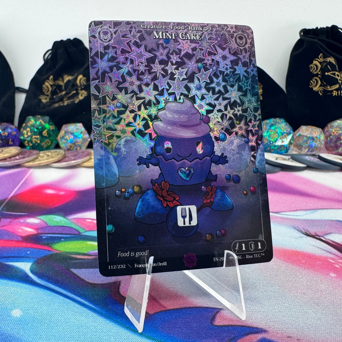 #1428 Mini Cake | 112/232 | Star Holo | Trophy - 01 | Common (EN)