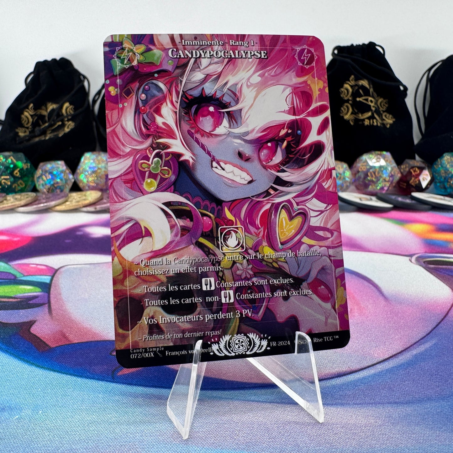 #1670 Candypocalypse | 072/00X | Non Holo | Candy Sample | Legendary (FR)