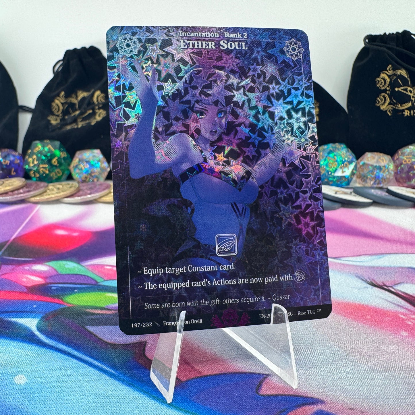 #1429 Ether Soul | 197/232 | Star Holo | Trophy - 01 | Uncommon (EN)