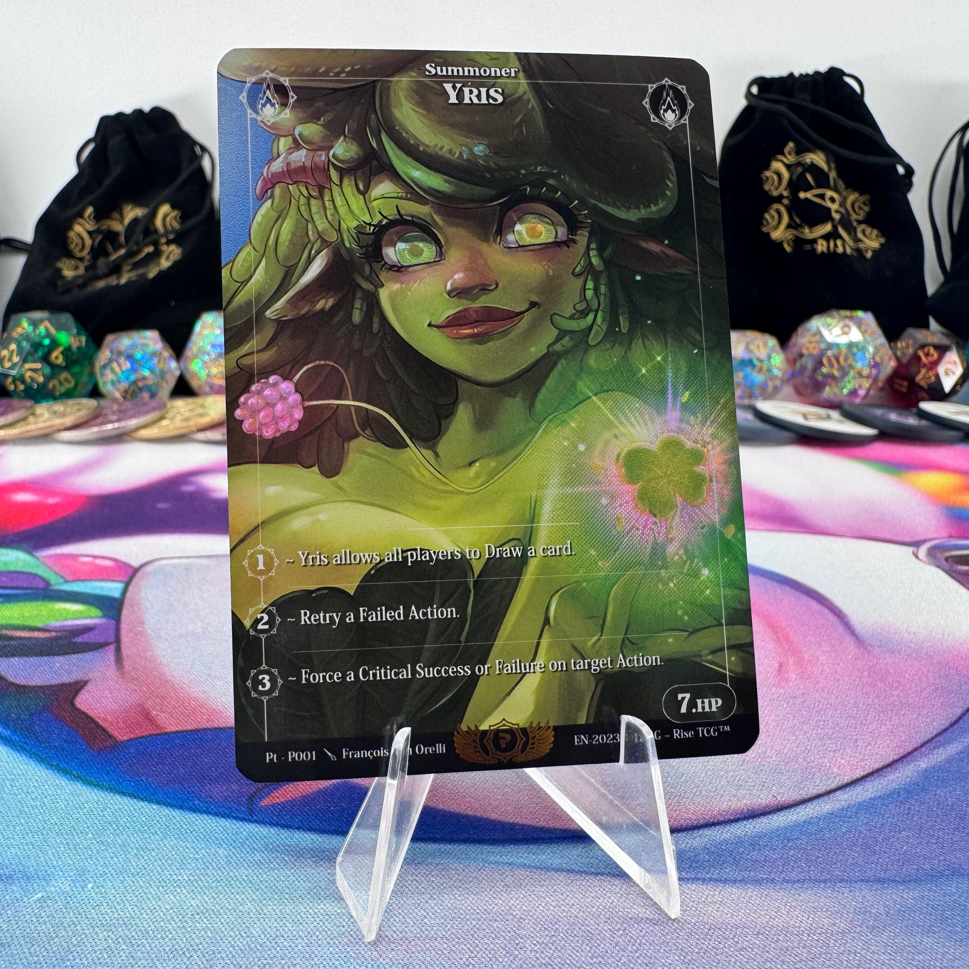 #1676 Yris | Pt - P001 | Holo | Prestige Promo | Rare (EN)