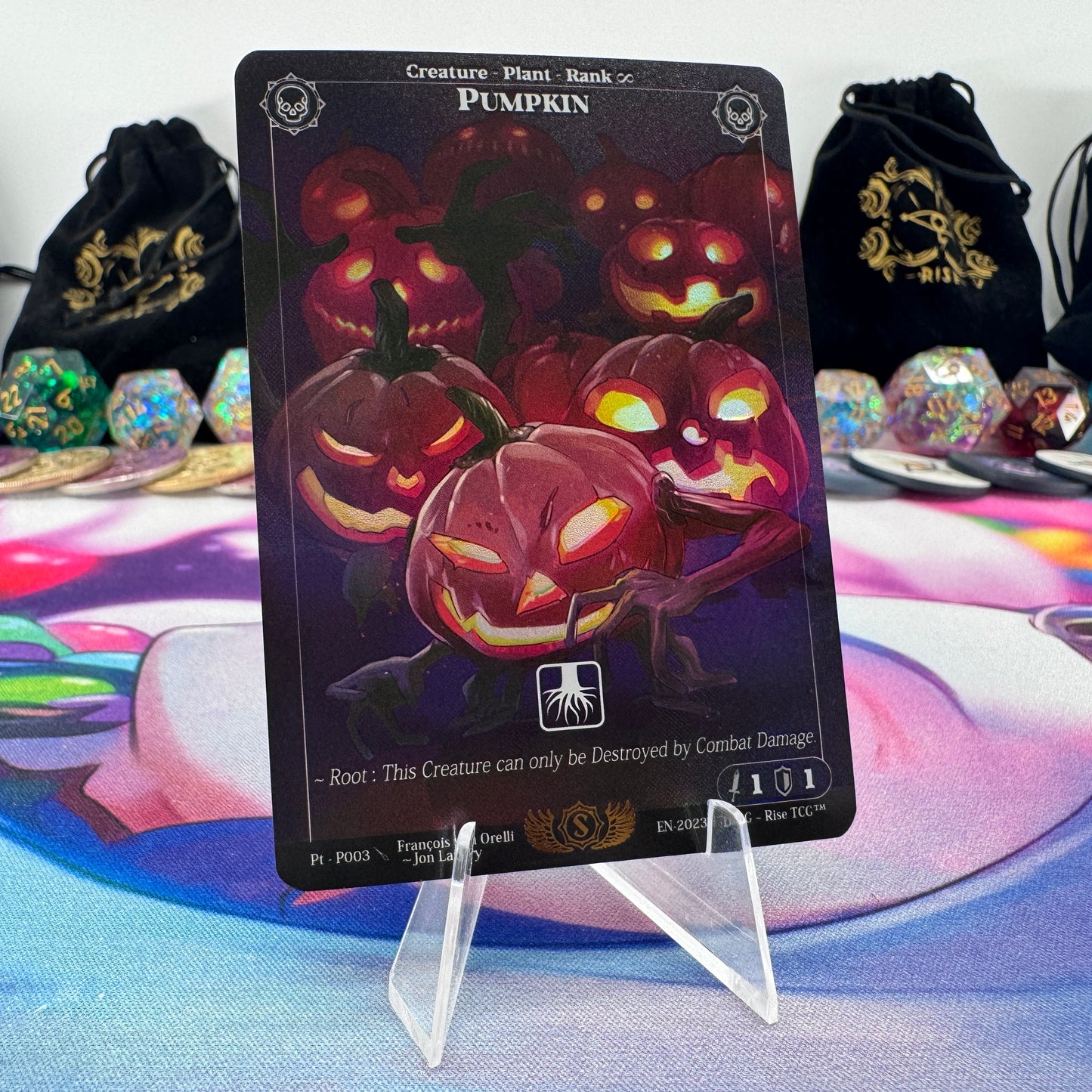 #1680 Pumpkin | Pt - P003 | UV Holo | Promo | Rare (EN)