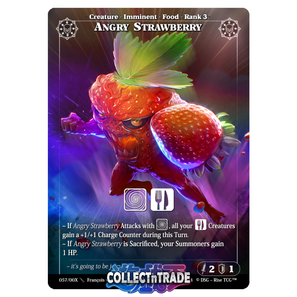 Angry Strawberry 84 Common - Einzelkarte