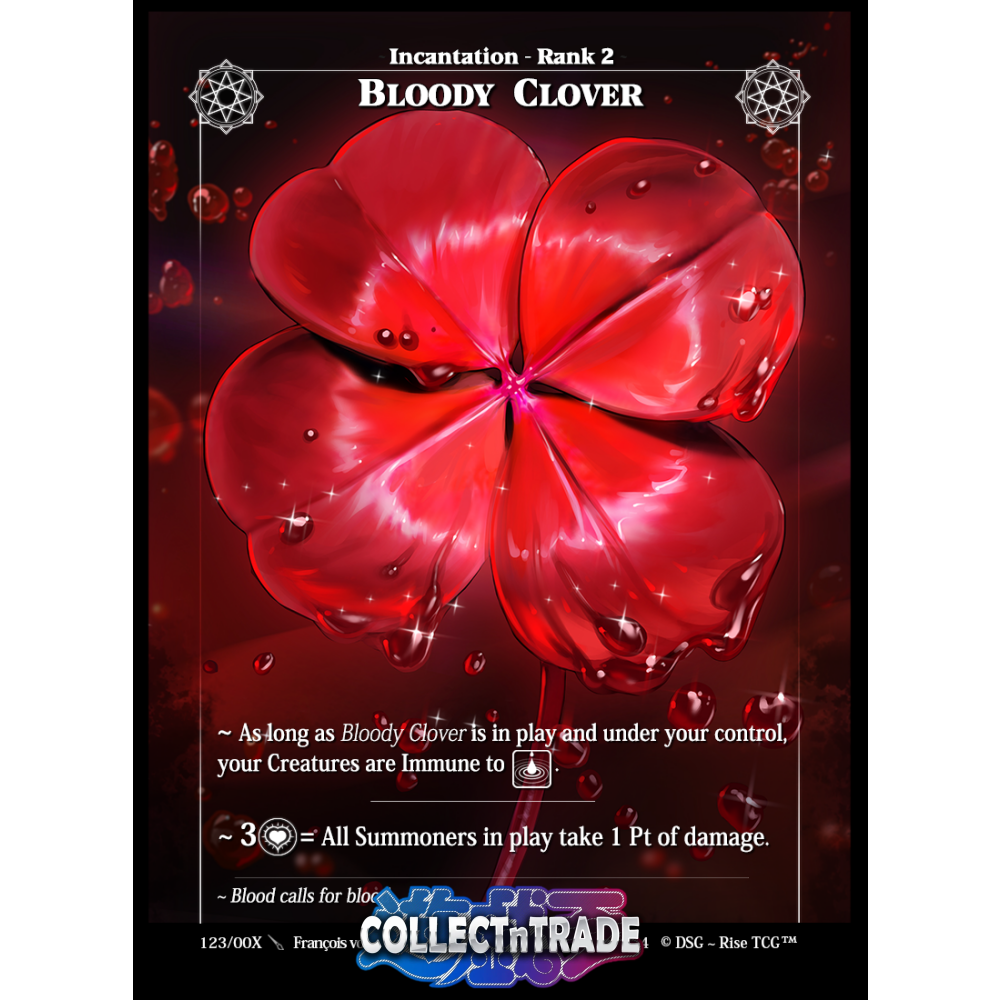 Bloody Clover 192 Rare - Einzelkarte