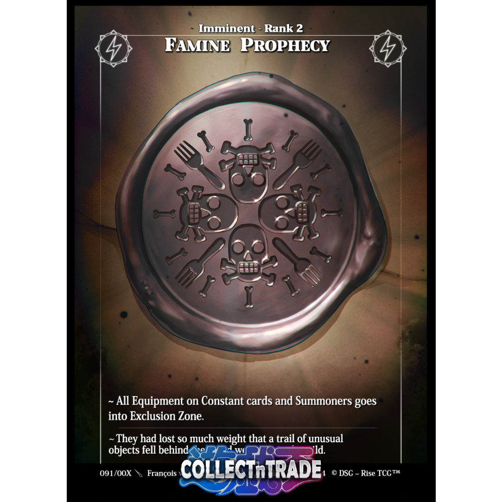 Famine Prophecy 140 Uncommon - Einzelkarte