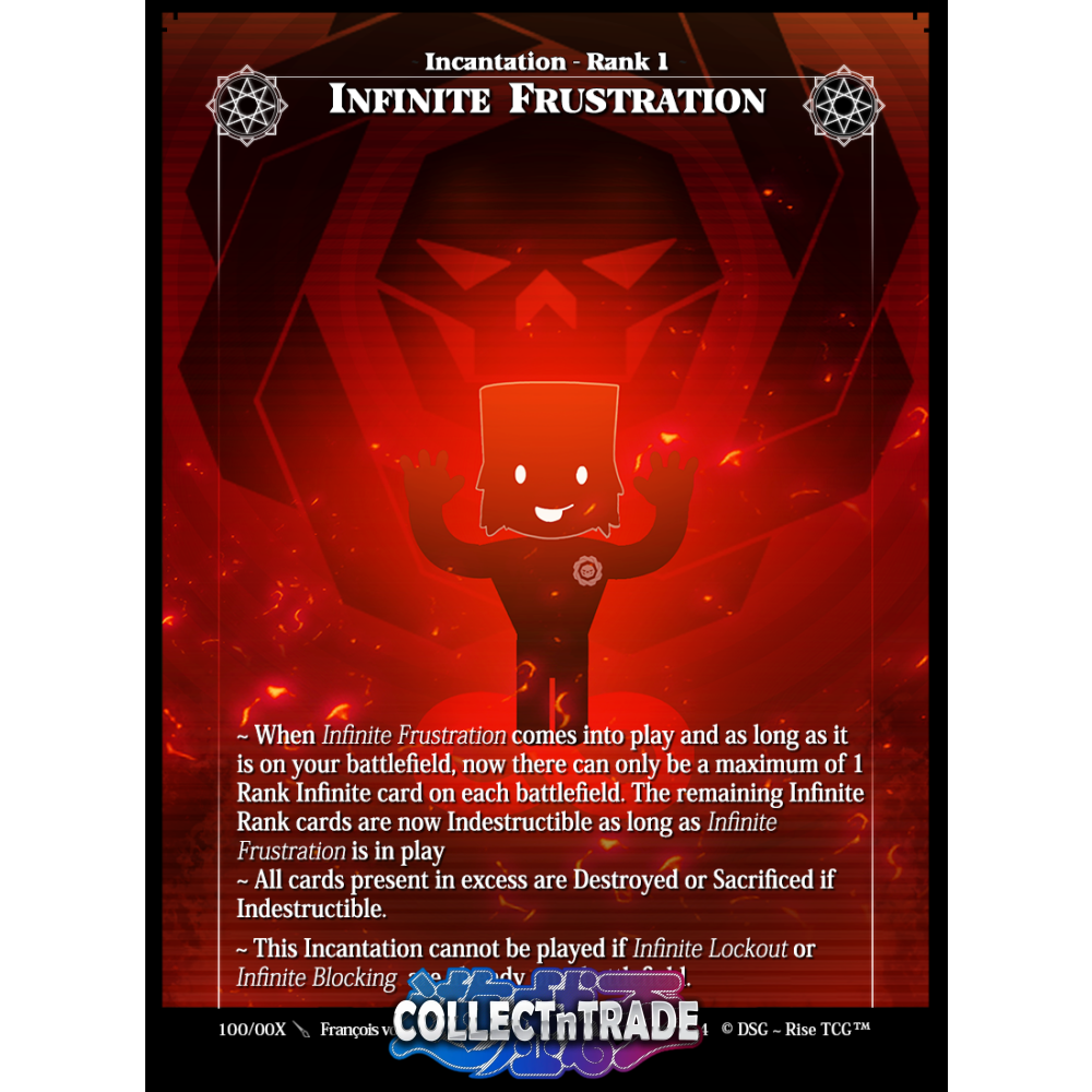 Infinite Frustration 183 Rare - Einzelkarte