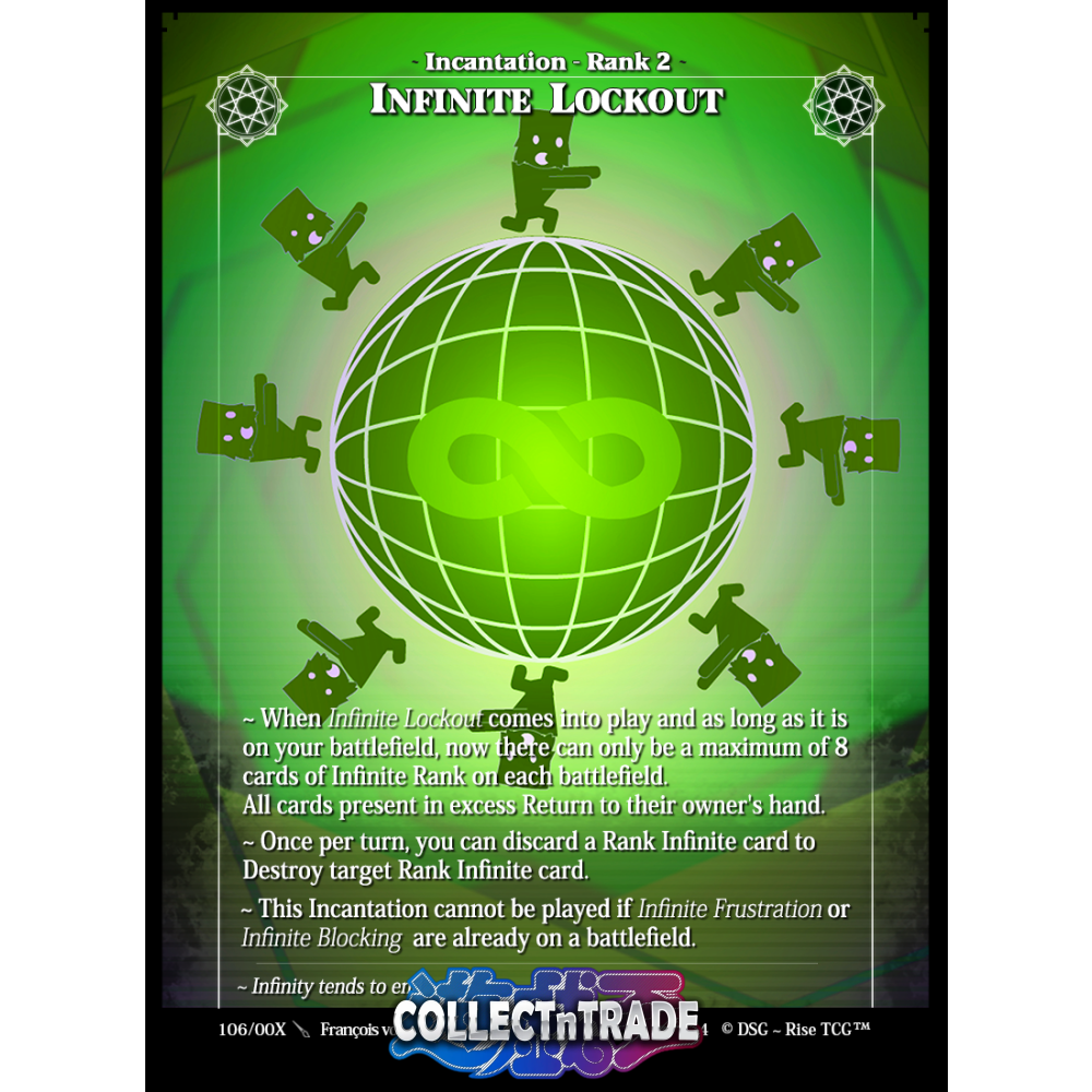 Infinite Lockout 196 Uncommon - Einzelkarte