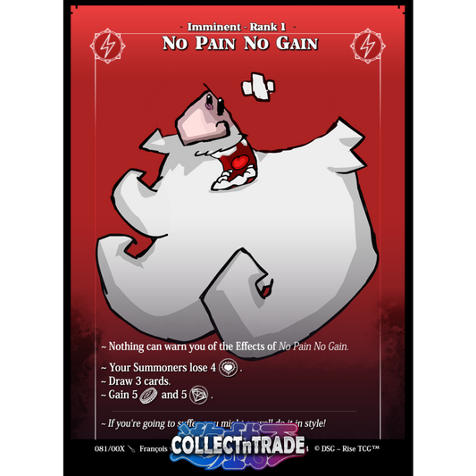 No Pain No Gain 121 Uncommon - Einzelkarte