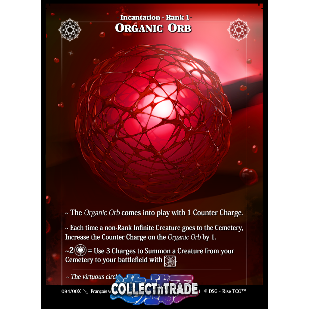 Organic Orb 176 Rare - Einzelkarte