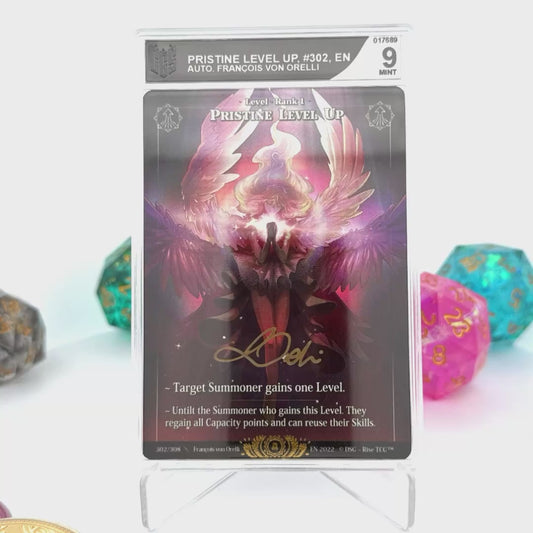 Rise TCG - Pristine Level Up - Signed by Francois - Alpha